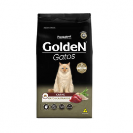 Golden Gatos Castrados Carne Adulto 1kg