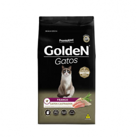 Golden Gatos Castrados Frango Adulto 3kg