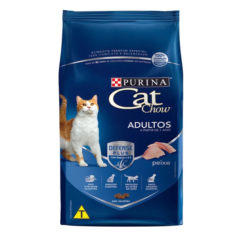 Cat Chow Adultos Peixe 1 kg Cat Chow Adultos Peixe 1 kg