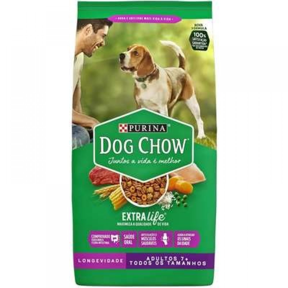 Dog Chow Adultos 7+ Todas As Raças 1 kg Dog Chow Adultos 7+ Todas As Raças 1 kg