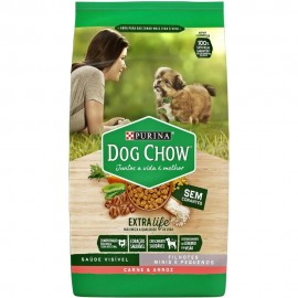 Dog Chow Filhotes Raças Pequenas Carne 3 kg