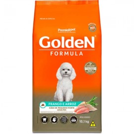 Golden Fórmula Frango e Arroz Mini Bits Adulto 10 kg