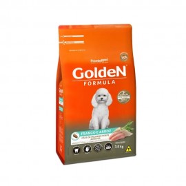 Golden Fórmula Frango e Arroz Mini Bits Adulto 3 kg