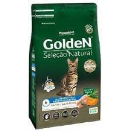Golden Gatos Castrados Seleção Natural 1 kg