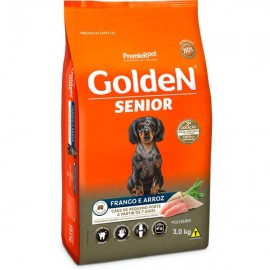 Golden Fórmula Sênior Frango e Arroz Mini Bits 3 kg