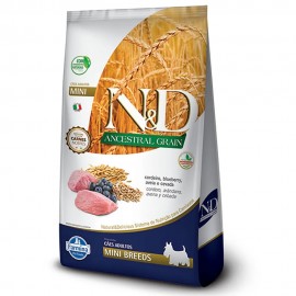 ND Ancestral Cordeiro Adulto Mini Breeds 2,5 kg