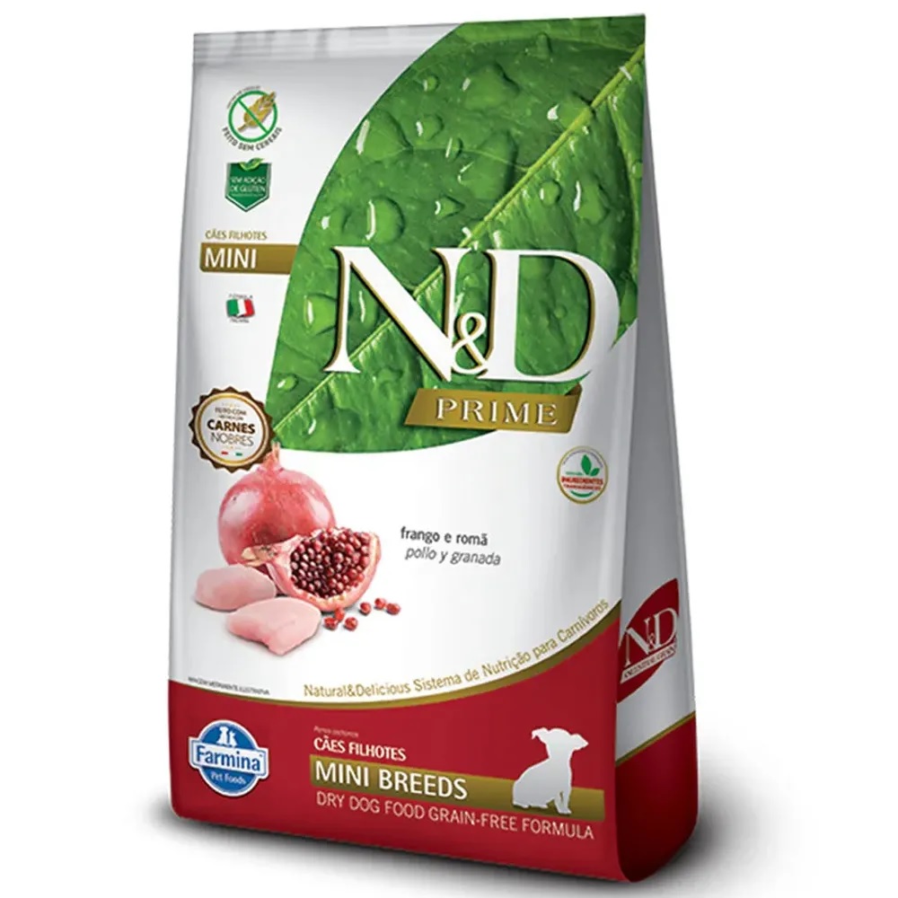 ND Prime Cordeiro Adulto Mini Breeds 800 g ND Prime Cordeiro Adulto Mini Breeds 800 g