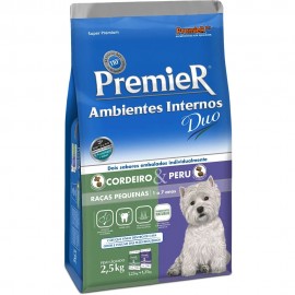 Premier Ambientes Internos Duo Raças Pequenas 2,5 kg