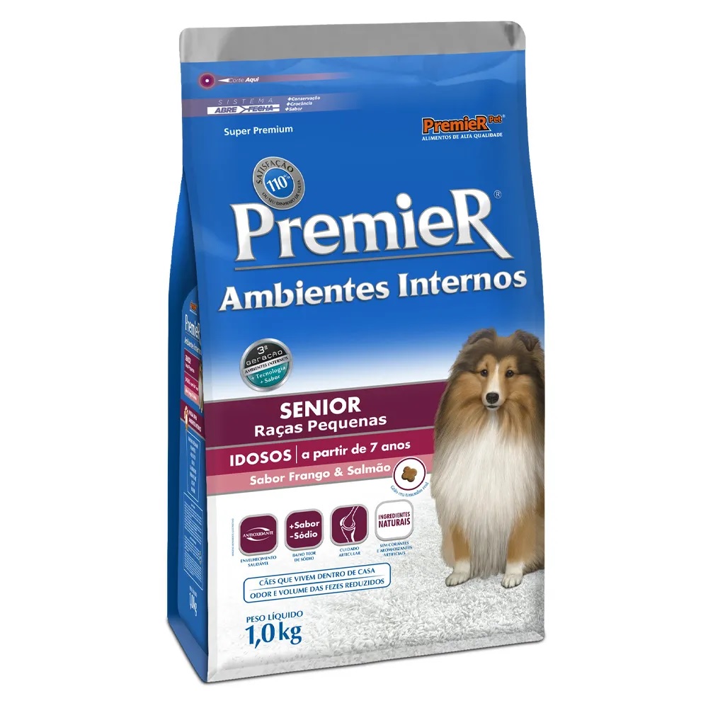 Premier Ambientes Internos Senior 1 kg Premier Ambientes Internos Senior 1 kg