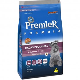 Premier Fórmula Raças Pequenas Adultos 2,5 kg