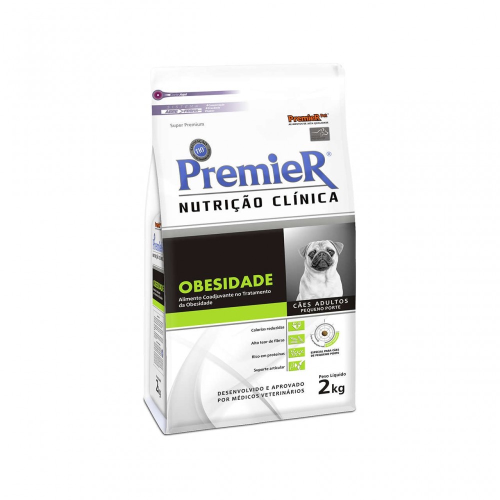 Premier Nutrição Clínica Obesidade Adultos Pequeno Porte 2 kg Premier Nutrição Clínica Obesidade Adultos Pequeno Porte 2 kg