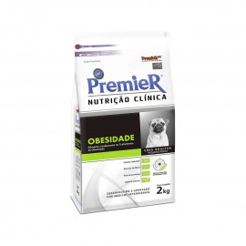 Premier Nutrição Clínica Obesidade Adultos Pequeno Porte 2 kg