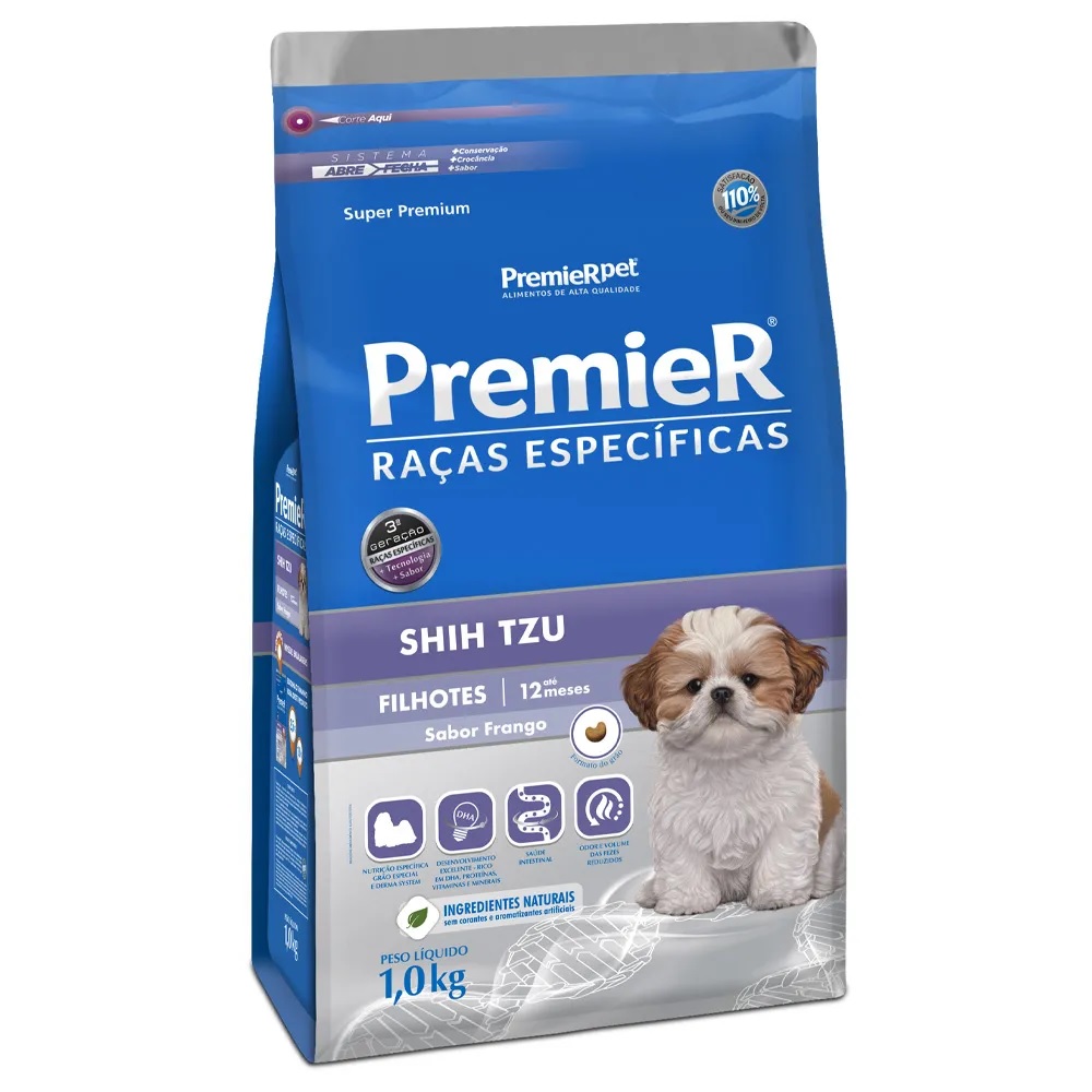Premier Raças Específicas Shih Tzu Filhotes 1 kg Premier Raças Específicas Shih Tzu Filhotes 1 kg