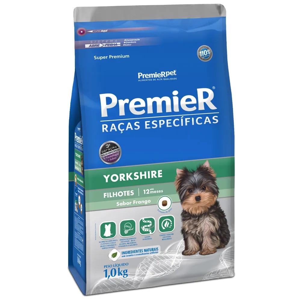 Premier Raças Específicas Yorkshire Filhotes 1 kg Premier Raças Específicas Yorkshire Filhotes 1 kg