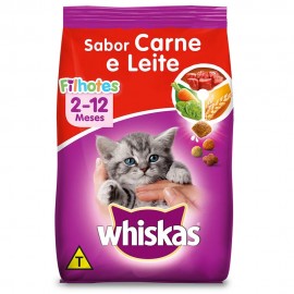 Whiskas Carne e Leite Filhotes 10 kg