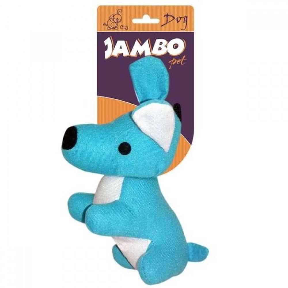 Pelúcia Fun Dog Azul Jambo Pelúcia Fun Dog Azul Jambo