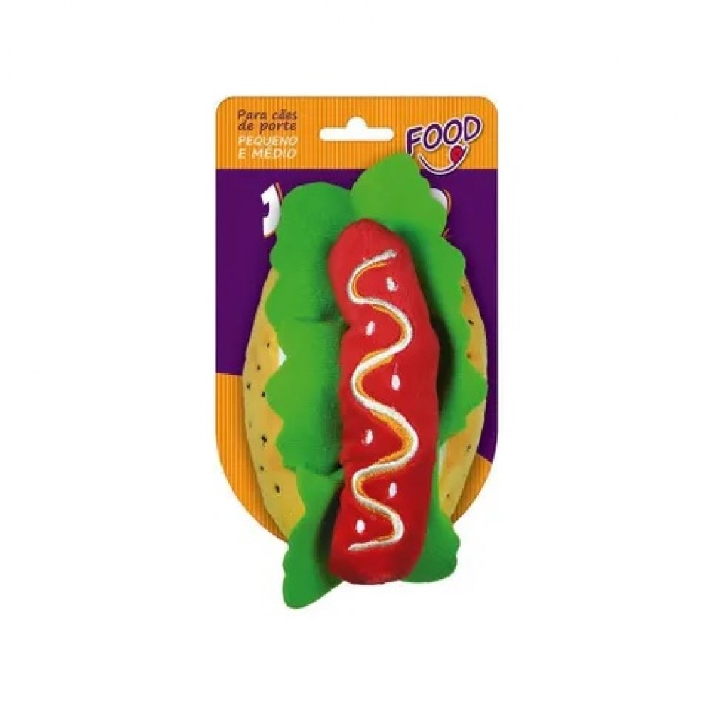 Pelúcia Food Hot Dog Jambo Pelúcia Food Hot Dog Jambo