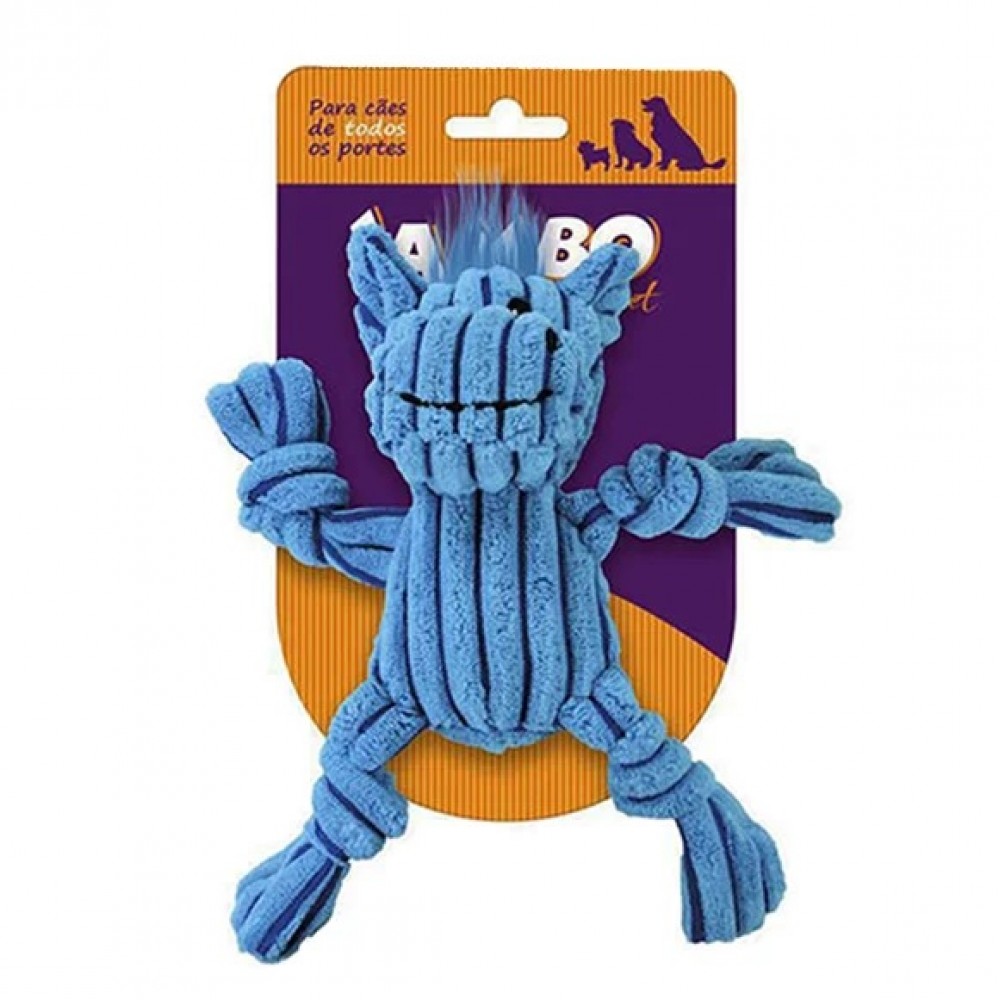 Pelúcia Mordedor Mini Knot Hippo Jambo Pelúcia Mordedor Mini Knot Hippo Jambo