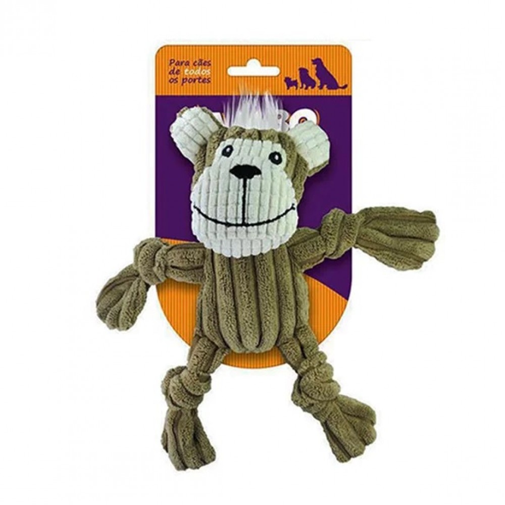 Pelúcia Mordedor Mini Knot Monkey Jambo Pelúcia Mordedor Mini Knot Monkey Jambo