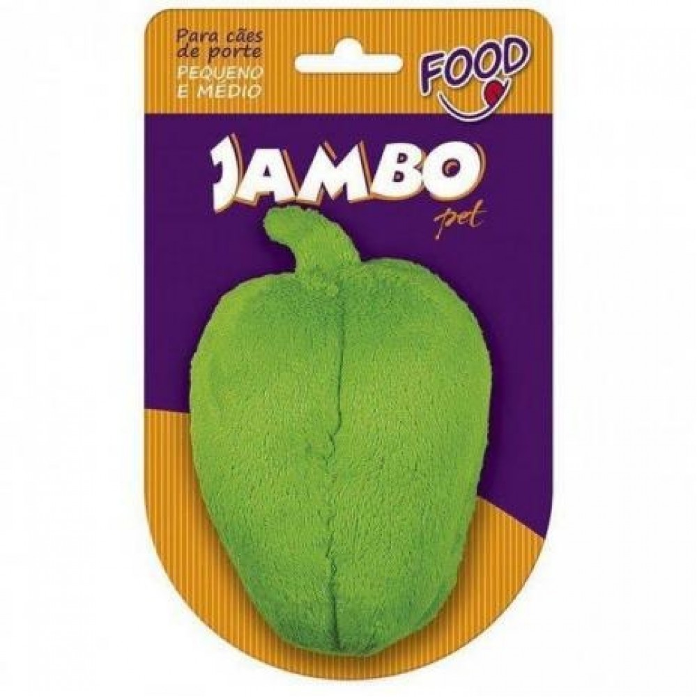 Pelúcia Food Pimentão Verde Jambo Pelúcia Food Pimentão Verde Jambo