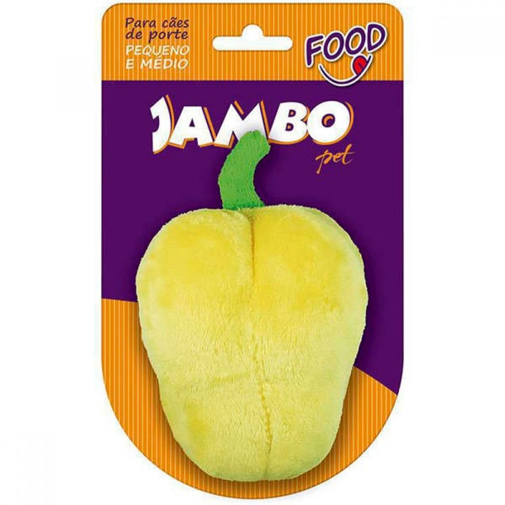 Pelúcia Food Pimentão Amarelo Jambo Pelúcia Food Pimentão Amarelo Jambo