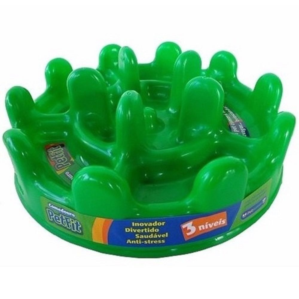 Comedouro PetFit Lento Interativo Pet Games Comedouro PetFit Lento Interativo Pet Games