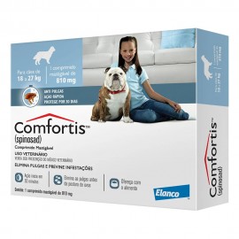 Antipulgas Comfortis 810 mg Cães de 18 a 27 kg
