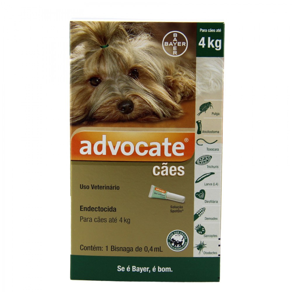 Advocate até 4kg Advocate até 4kg
