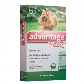 Advantage max 3 até 4kg