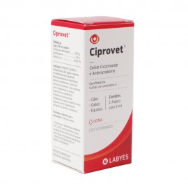 Colírio Ciprovet 5 ml