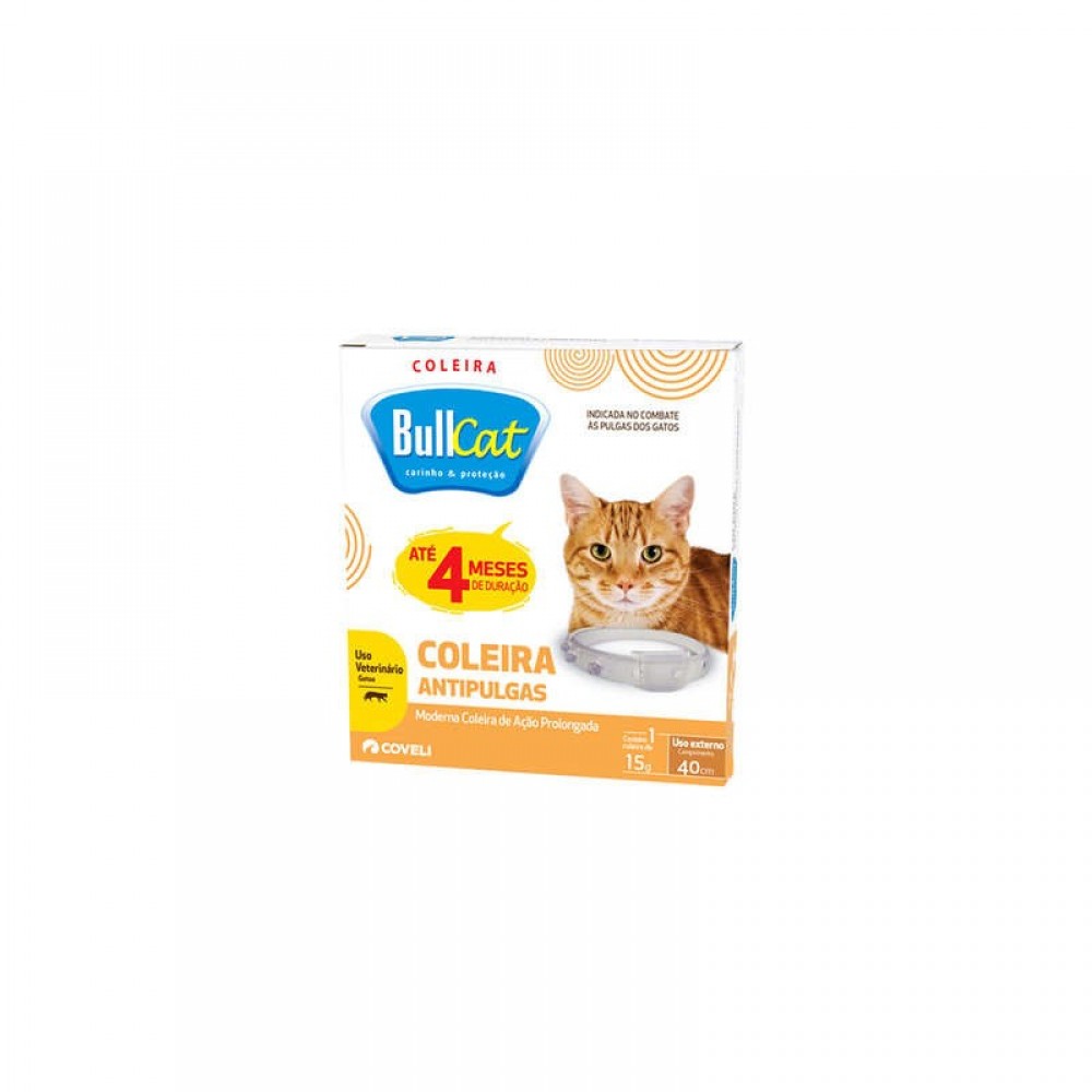 Coleira Antipulgas Bullcat Coleira Antipulgas Bullcat