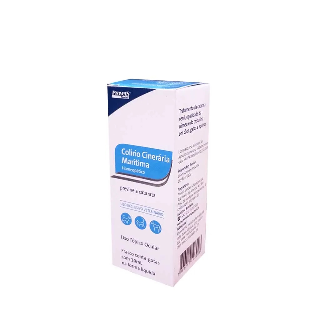 Colírio Cinerária Marítima 10 ml Colírio Cinerária Marítima 10 ml