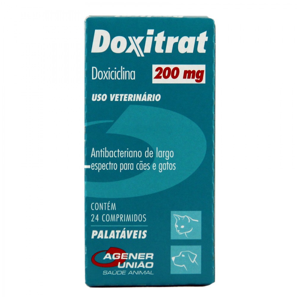 Doxitrat 200 mg com 24 Comprimidos Doxitrat 200 mg com 24 Comprimidos
