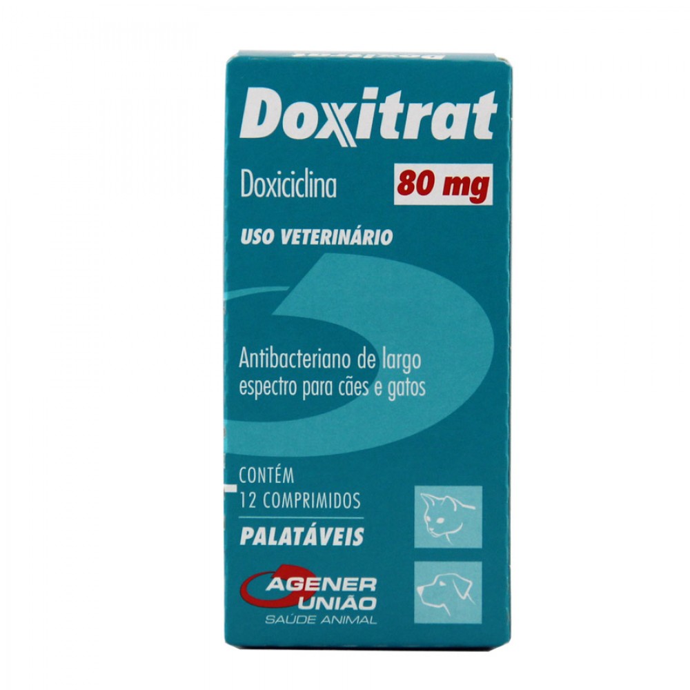 Doxitrat 80 mg com 12 comprimidos Doxitrat 80 mg com 12 comprimidos