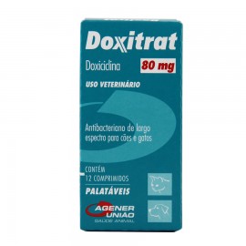 Doxitrat 80 mg com 12 comprimidos