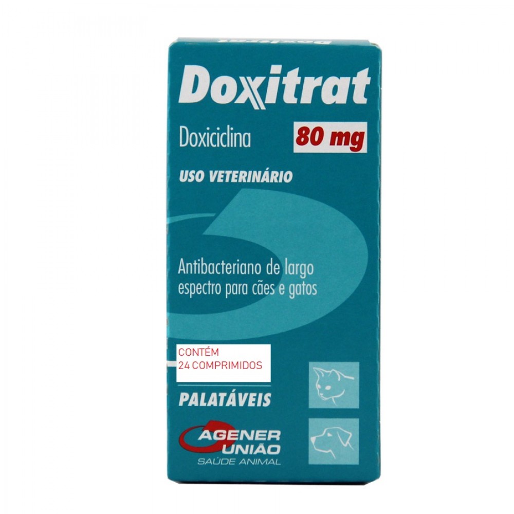 Doxitrat 80 mg com 24 Comprimidos Doxitrat 80 mg com 24 Comprimidos