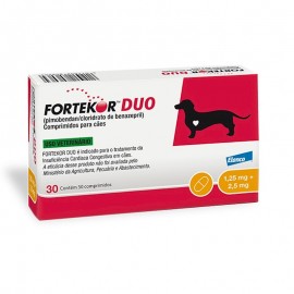 Fortekor Duo 1,25 mg/2,5 mg - Só Grande São Paulo