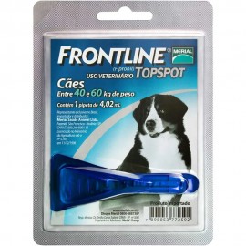 Frontline TopSpot Antipulgas Cães de 40 kg a 60 kg