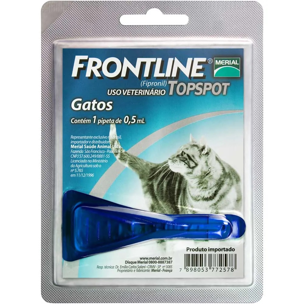 Frontline TopSpot Antipulgas Gatos Frontline TopSpot Antipulgas Gatos