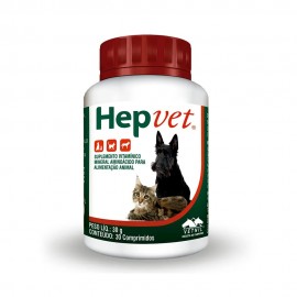 Hepvet Suplemento Vitamínico 30 Comp