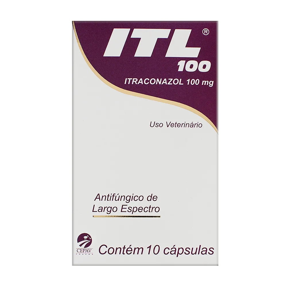 ITL 100 mg Com 10 Cápsulas ITL 100 mg Com 10 Cápsulas