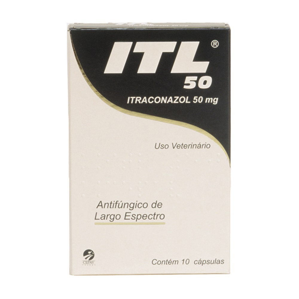 ITL 50 mg Com 10 Cápsulas ITL 50 mg Com 10 Cápsulas