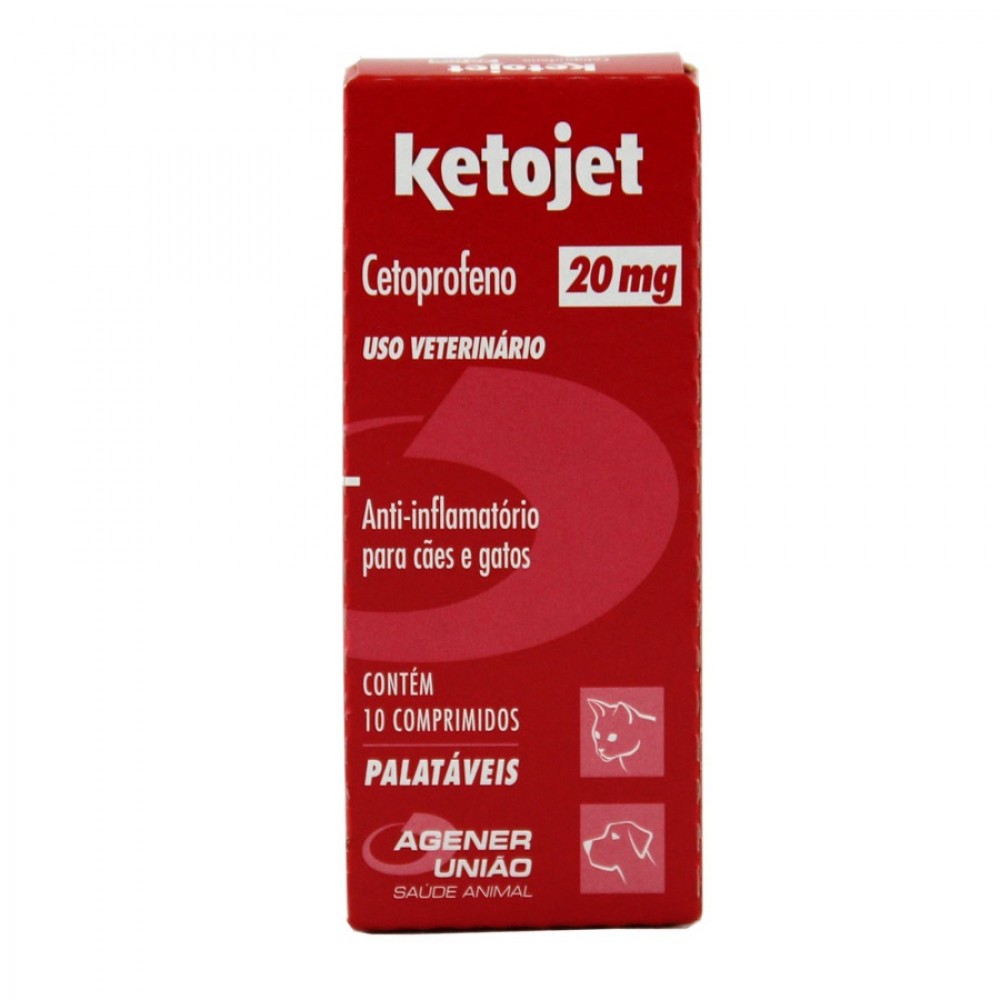 Ketojet 20 mg Com 10 Comprimidos Ketojet 20 mg Com 10 Comprimidos