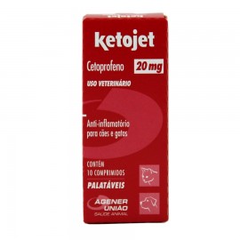 Ketojet 20 mg Com 10 Comprimidos