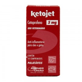 Ketojet 5 mg Com 10 Comrpimidos