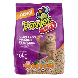 Granulado de Madeira Power Cats 10 kg