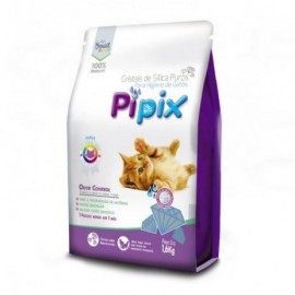 Areia Pipix Clean Micro Cristais de Sílica 1,6 kg