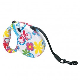 Guia Retrátil Chalesco Fita Floral