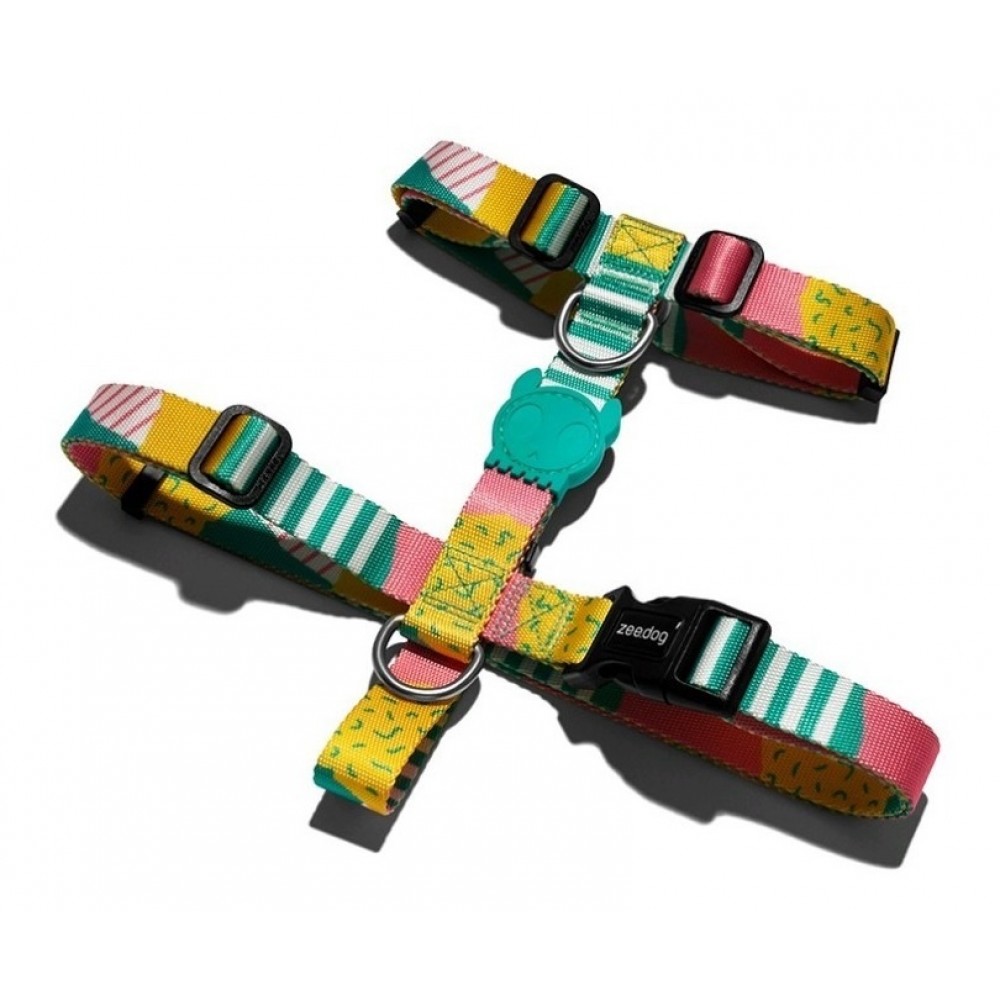 Peitoral Zee Dog H Harness Salina Cães PP Peitoral Zee Dog H Harness Salina Cães PP