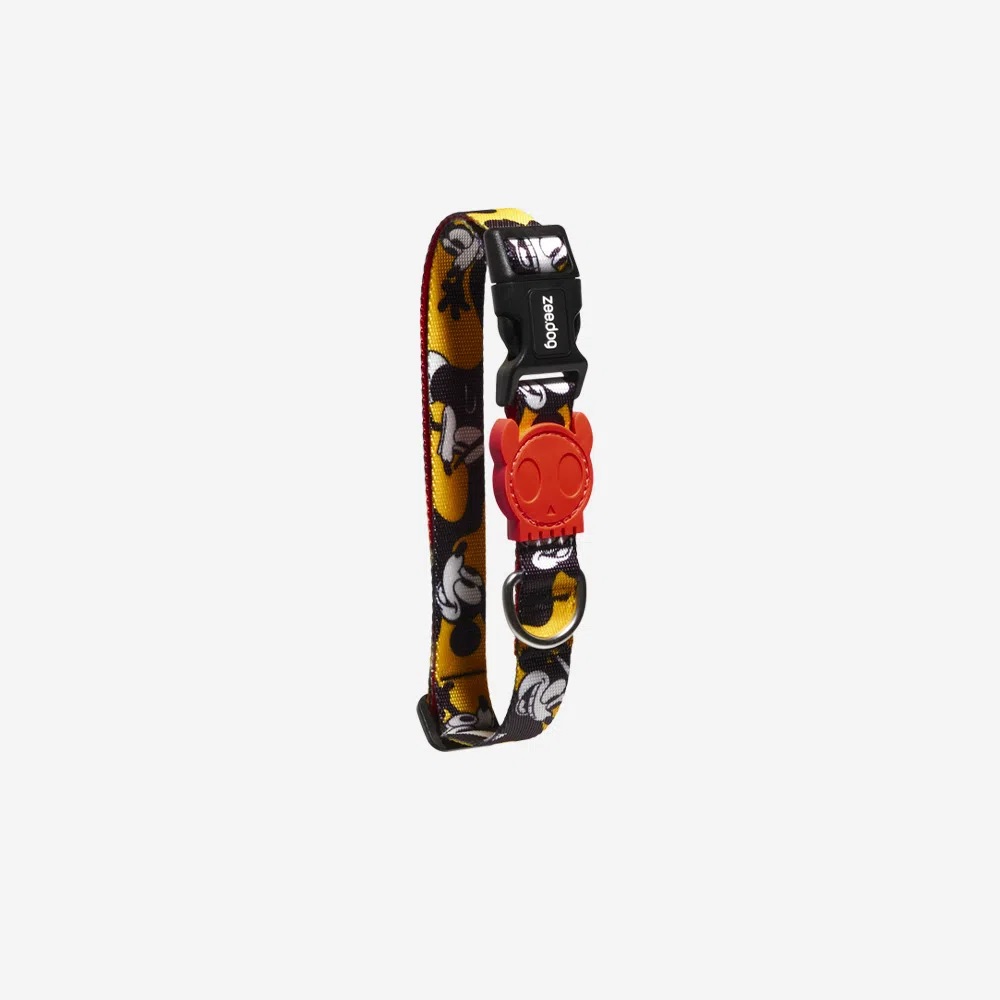 Coleira Zee Dog Mickey Mouse Cães P Coleira Zee Dog Mickey Mouse Cães P
